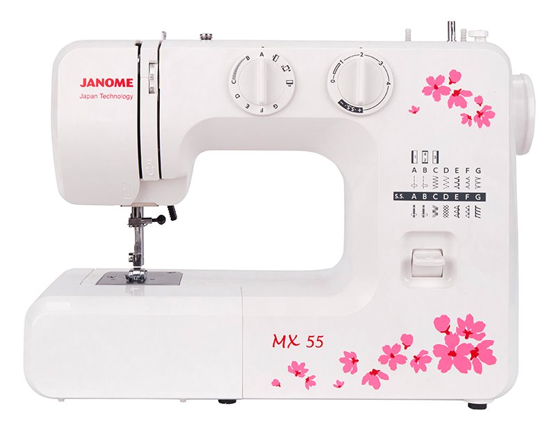 

Швейная машина Janome MX 55 белый