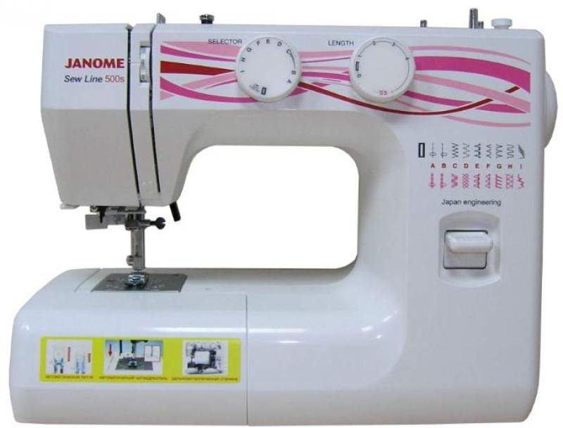 

Швейная машина Janome 500s белый