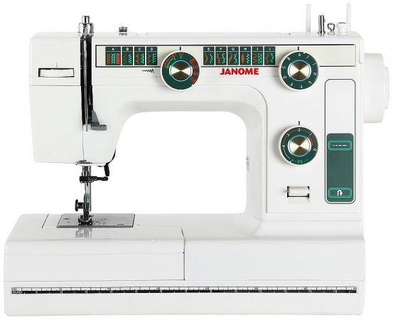 

Швейная машина Janome L-394, 19 программ, вертикальный челнок, петля полуавтомат