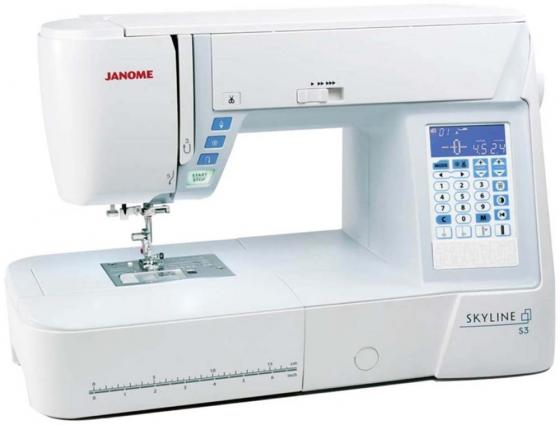 

Швейная машинка Janome Skyline S3 белый