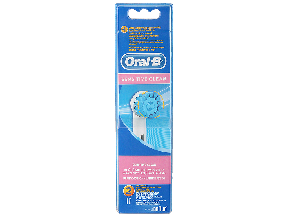 Насадка Oral-B EB17s Sens.Clean 2шт