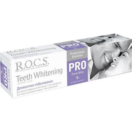 

РОКС Зубная паста PRO.Деликатное Отбеливание Fresh Mint 135 гр