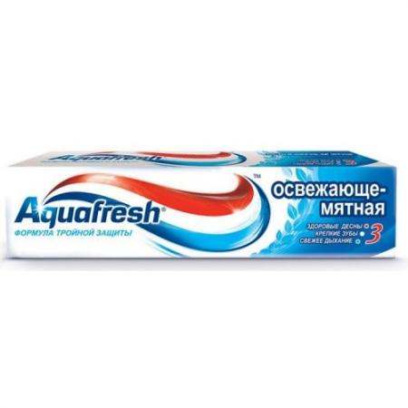 

AQUAFRESH зубная паста 3 Освежающе-Мятная 50 мл