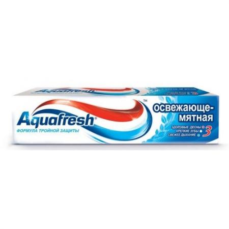 

AQUAFRESH Зубная паста 3 Освежающе-мятная 100 мл