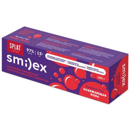 

SPLAT Зубная паста 12 для подростков SMILEX ОСВЕЖАЮЩАЯ КОЛА 100г