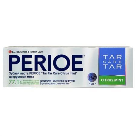 

PERIOE Зубная паста Tar Tar сare сitrus mint цитрусовая мята 120 г