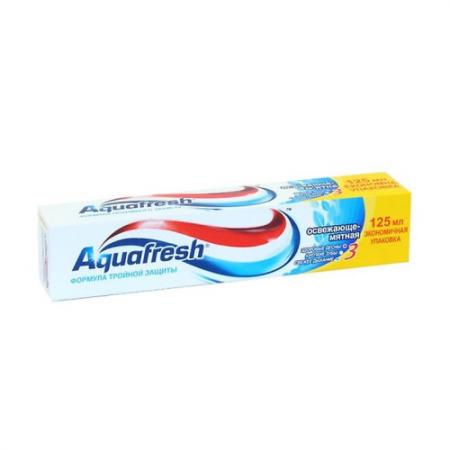 

AQUAFRESH Зубная паста 3 Освежающе-Мятная 125 мл