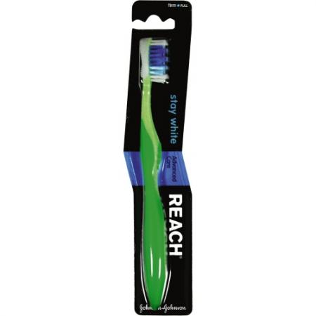 

REACH Stay White зубная щетка жесткая