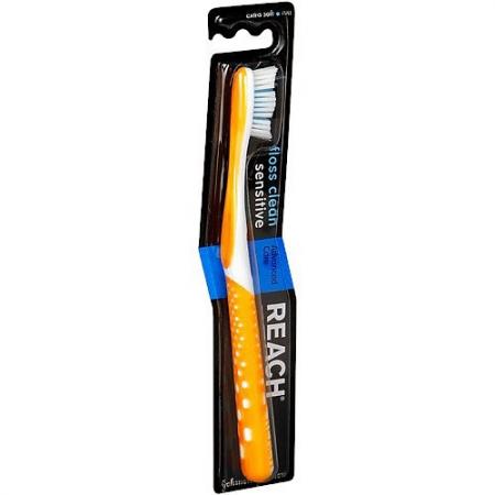 

REACH Floss Clean Extra-Soft Зубная щетка для чувствительных зубов
