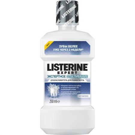 

LISTERINE EXPERT Ополаскиватель для полости рта Экспертное отбеливание 250мл