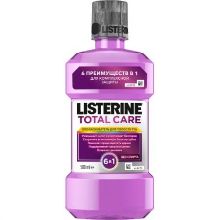 

LISTERINE Ополаскиватель для полости рта Total Care 500 мл