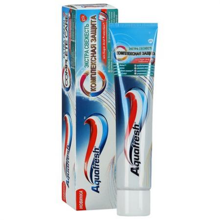 

AQUAFRESH Зубная паста Комплексная защита Экстра свежесть 100мл