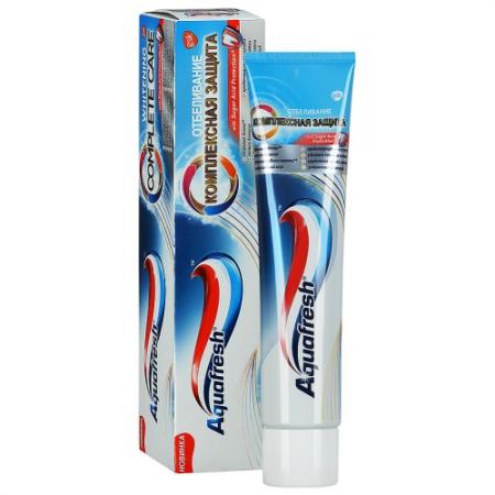 

AQUAFRESH Зубная паста Комплексная защита Отбеливание 100мл