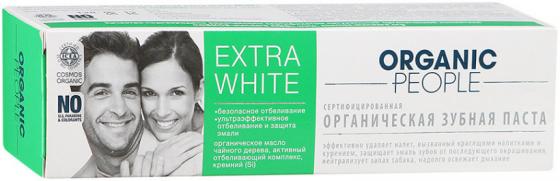 

ORGANIC PEOPLE Зубная паста Extra White 100мл