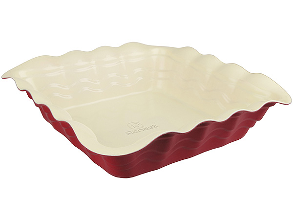 

Форма для выпечки Rondell Wavy RDF-436 25см квадратная