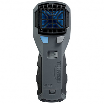 

Прибор противомоскитный флагман Thermacell MR-450 Repeller (цвет серо-черный, в комплекте: прибор + 1 газовый картридж + 3 пластины)