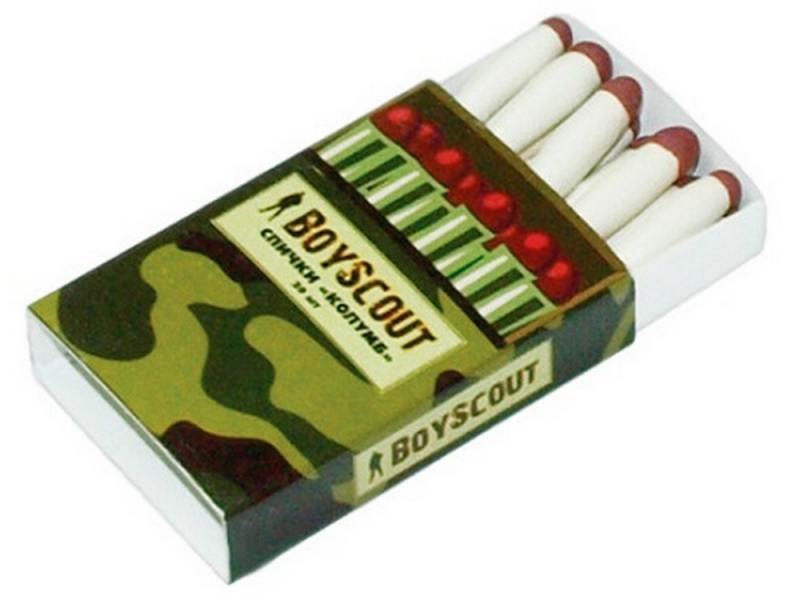 

Спички Boyscout Колумб 61032 40мм 20шт