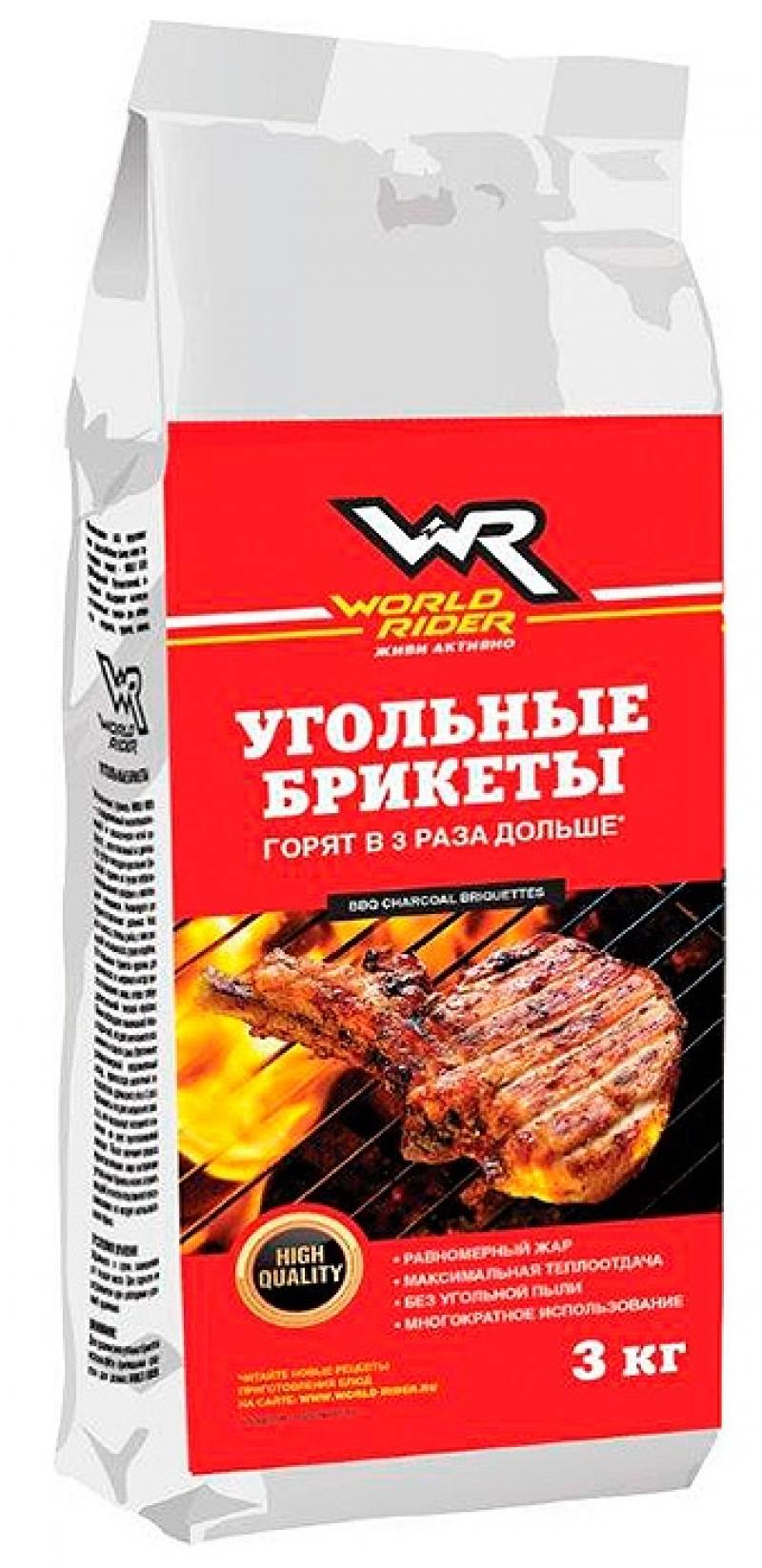 

Угольные брикеты World Rider WR 6500