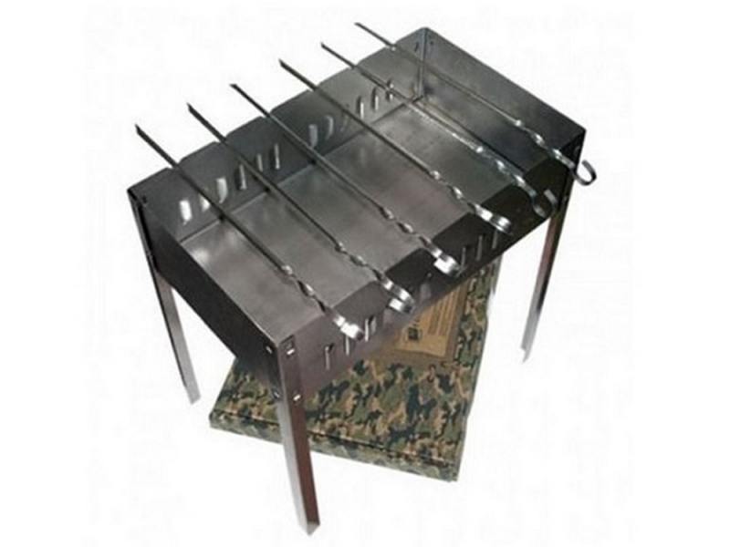 

Мангал Boyscout 61538 сборный высокий 50х30х85см