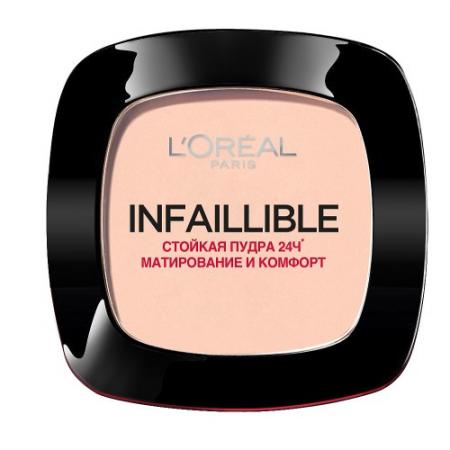 

LOREAL INFAILLIBLE Пудра для лица тон 123 Теплый ванильный