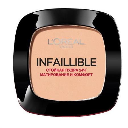 

LOREAL INFAILLIBLE Пудра для лица тон 160 Бежевый песочный