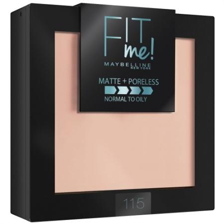 

MAYBELLINE Компактная пудра Фит Ми 115 слоновая кость