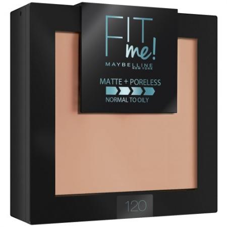 

MAYBELLINE Компактная пудра Фит Ми 120 класический бежевый