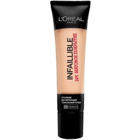 

LOREAL INFAILLIBLE Тональный крем тон 09 слоновая кость