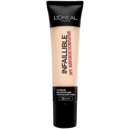 

LOREAL INFAILLIBLE Тональный крем тон 10 фарфор