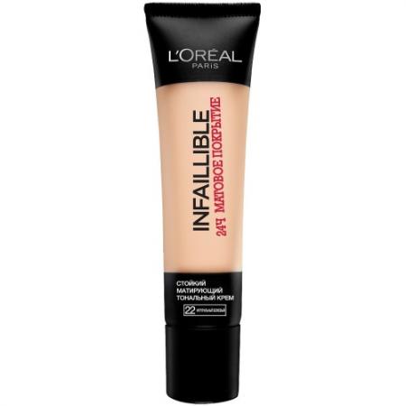 

LOREAL INFAILLIBLE Тональный крем тон 22 натуральный беж