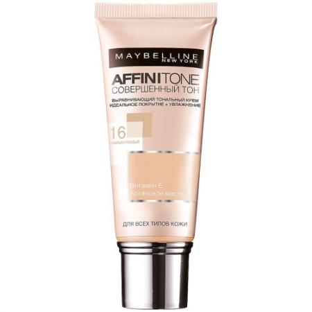 

MAYBELLINE Тональный выравнивающий крем Affinitone HD тон 16 Ванильно-розовый