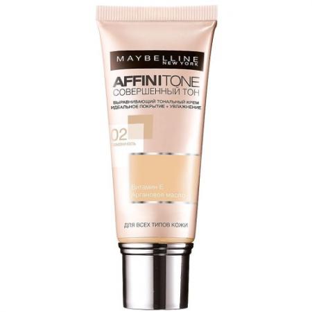 

MAYBELLINE Тональный выравнивающий крем Affinitone HD тон 02 Слоновая кость