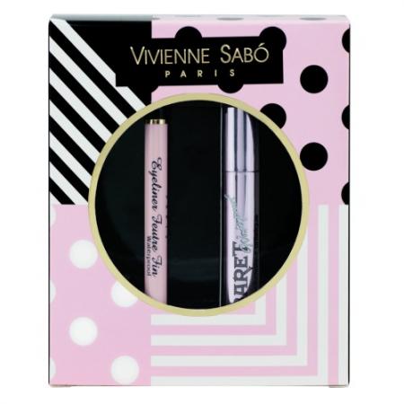 

VS Подарочный набор Тушь Cabaret premiere Waterproof т. 01 водостойкая VS Подводка Liner Feutre Fin