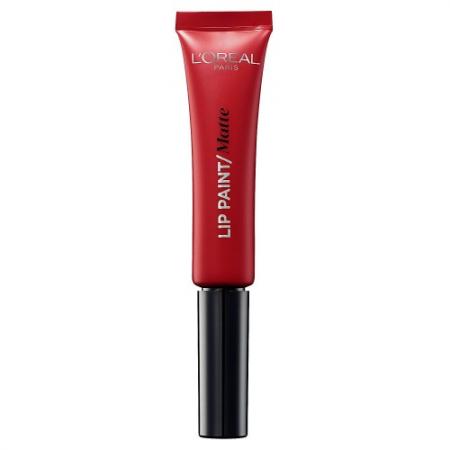 

LOREAL INFAILLIBLE Помада жидкая матовая тон 204 Истинный красный