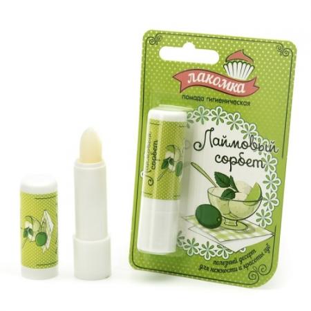 

ЛАКОМКА Губная помада гигиеническая Лаймовый сорбет 2,8г