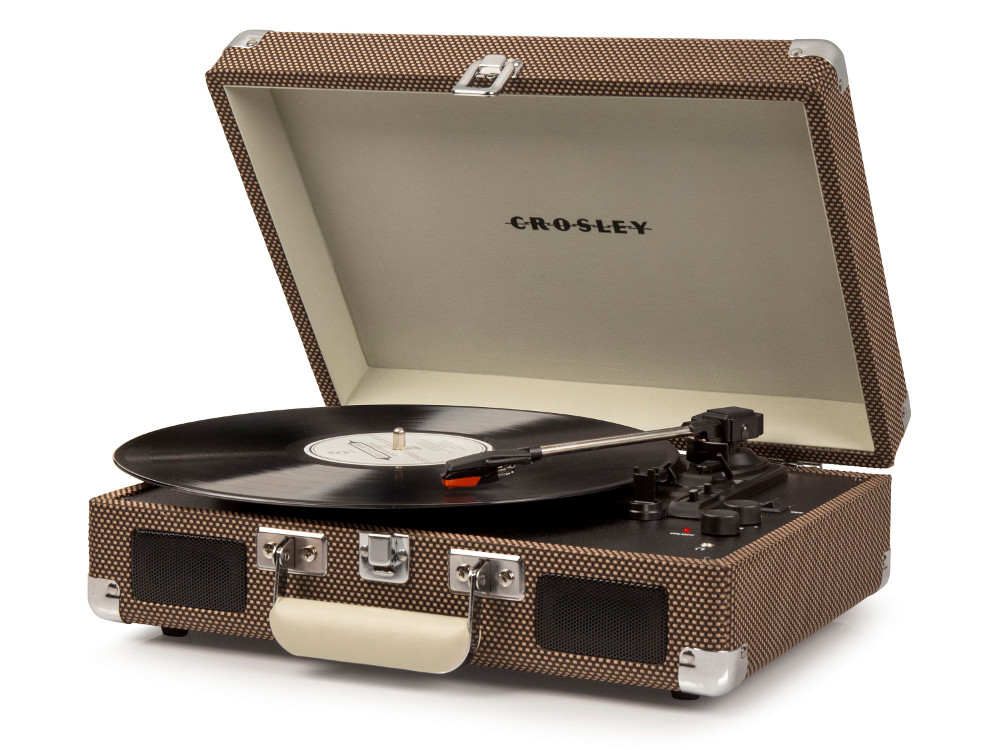 

Виниловый проигрыватель CROSLEY CRUISER DELUXE [CR8005D-TW] Tweed c Bluetooth