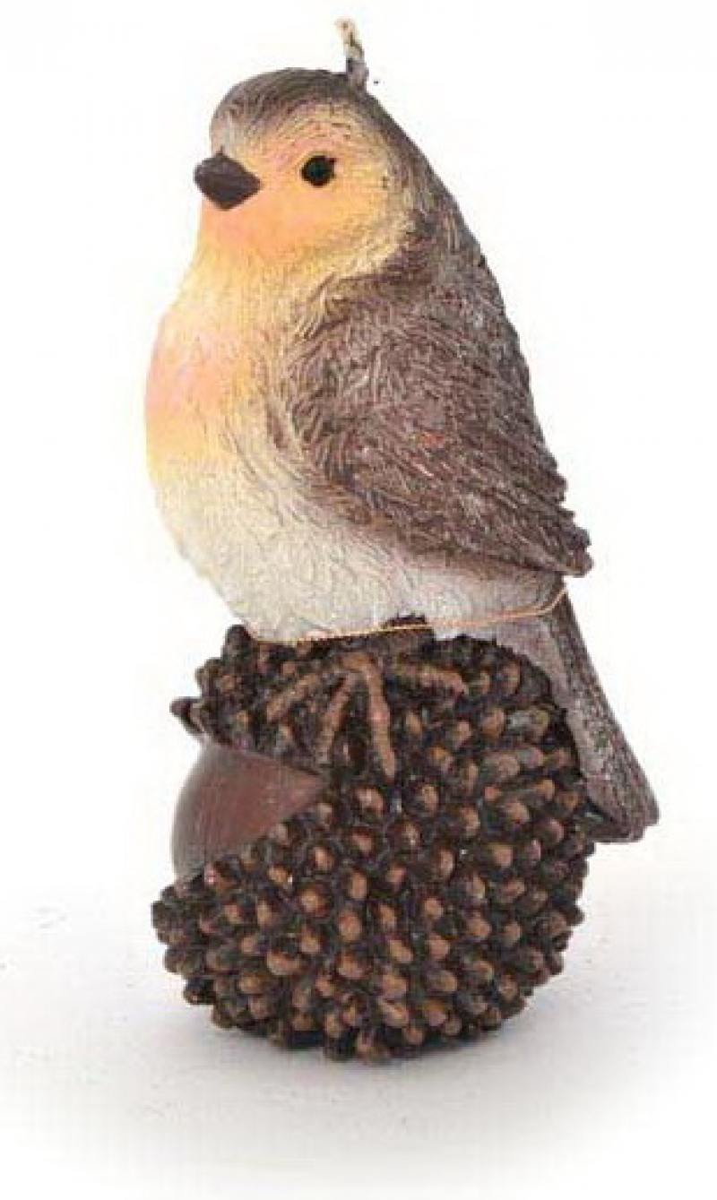 

Свеча ВОРОБЕЙ, 1 шт, 6*11 см, в пакете, парафин