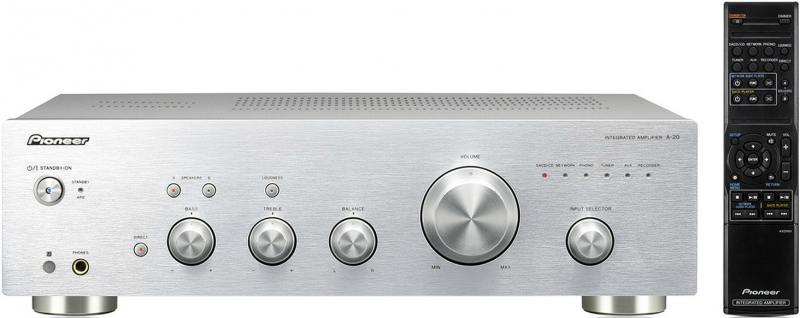 

Усилитель Pioneer A-20-S серебристый