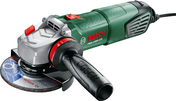 

Угловая шлифмашина Bosch PWS 1000-125 1000Вт 125мм