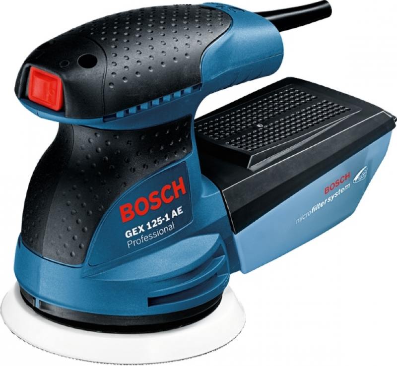 

Эксцентриковая шлифмашина Bosch GEX 125-1 AE 250Вт 125мм 0601387501