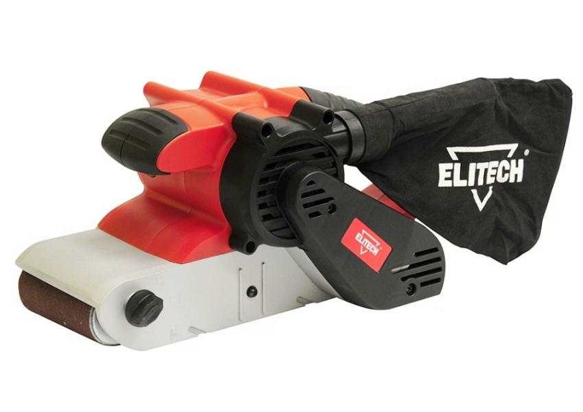 

Ленточная шлифмашина Elitech МШЛ 1200Э ЛШМ 1200Вт, 220-400м\мин, 100х610мм, пылесборник, комплект для стац. крепления