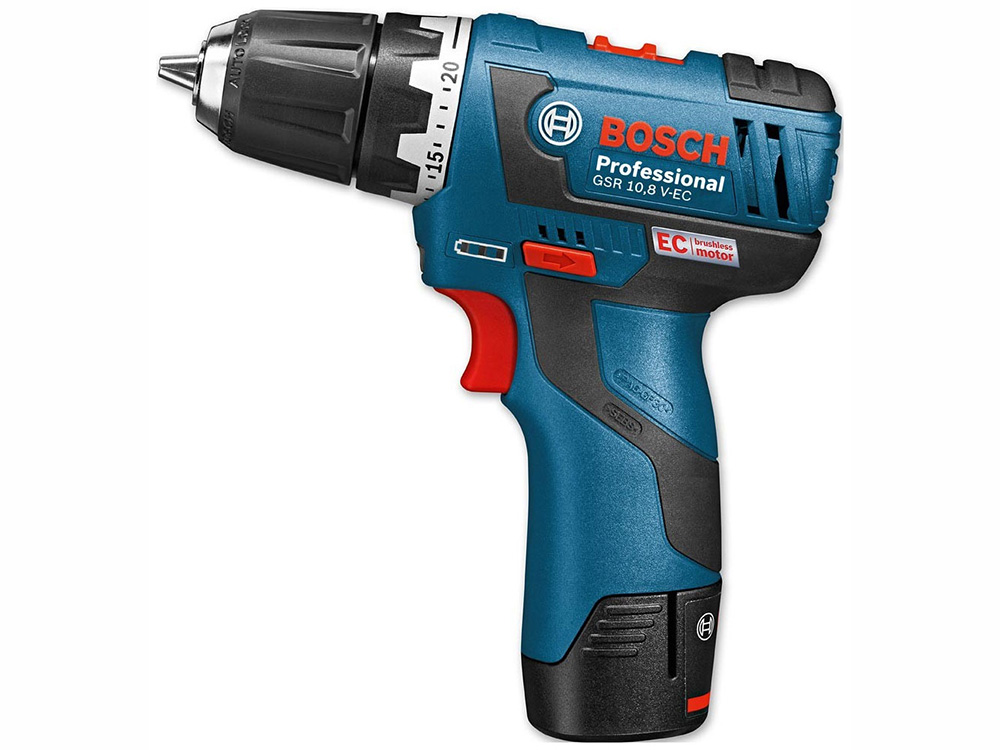 

Аккумуляторная дрель-шуруповерт Bosch GSR 10.8 V-EC