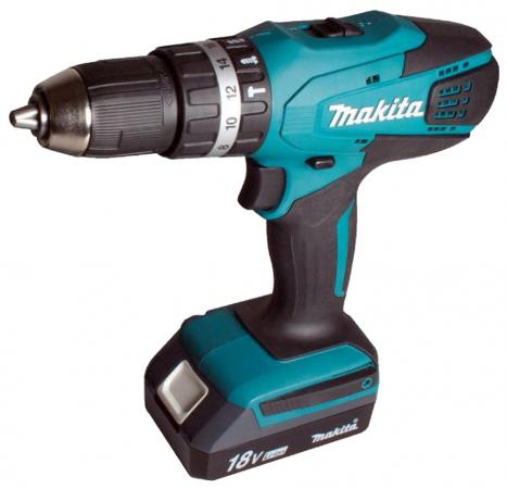 

Аккумуляторная дрель-шуруповерт Makita HP457DWE