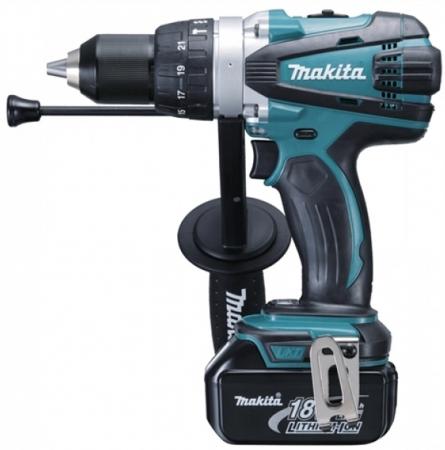 

Аккумуляторная дрель-шуруповерт Makita DHP458RFE