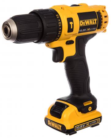 

Дрель аккумуляторная ударная DEWALT DCD716D2-KS 10.8В. 2 скорости.БЗП. LED. 2 XR Li-Ion 2.0 Ач
