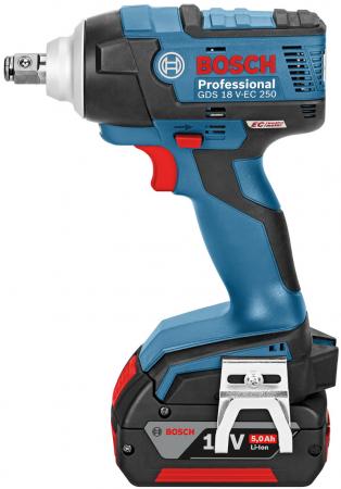 

Гайковерт аккумуляторный BOSCH GDS 18 V-EC 250 (0.601.9D8.102) 0-2400об/мин 250Нм 0-3500уд/м