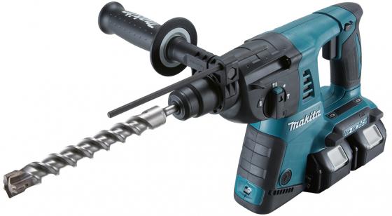 

Перфоратор MAKITA DHR263RF4 SDS+ 36В для 2-х акк 18В 4х3Ач LI-ION 3реж 2.5Дж 0-4800у/м 4.7кг кейс
