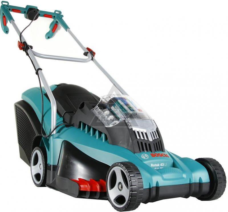 

Газонокосилка роторная Bosch Rotak 43Li