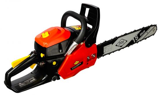

Бензопила DDE CS5018 (50 куб.см, 2.1кВт/2.73л..с., 6.3кг, 45см)