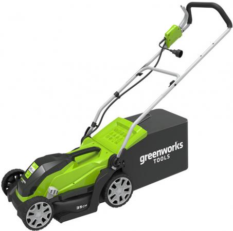 

Электрическая газонокосилка Greenworks 1000W GLM1035